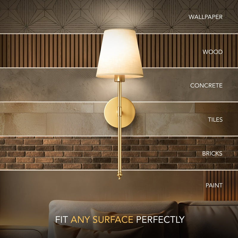WIRELESS WALL SCONCES (SET OF 2 )
