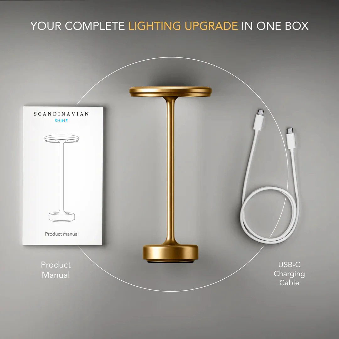 THE SCANDINAVIAN TABLE LAMP